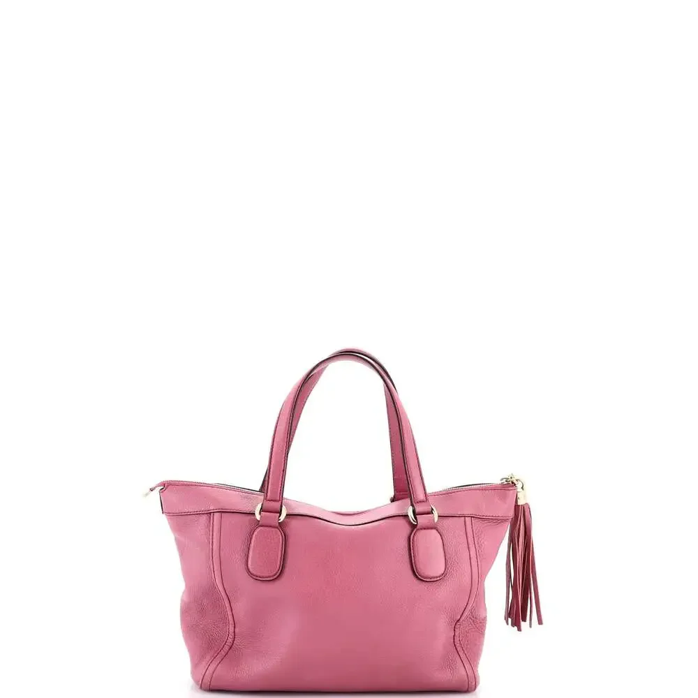 Gucci Soho Zip Tote Leather Small #254153G78B - Picture 3 of 8